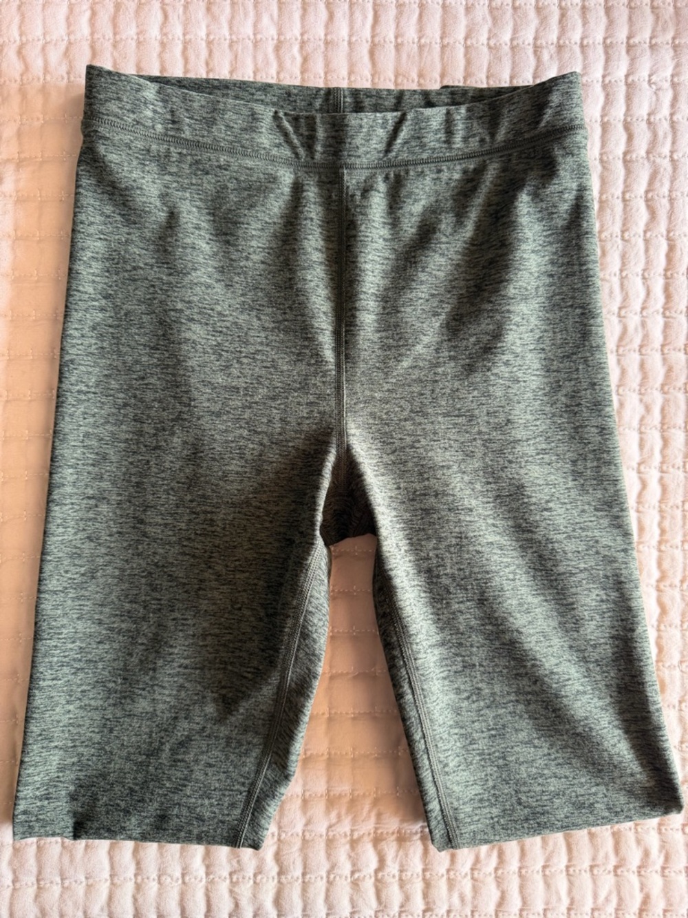 ALO Yoga High Waist Alosoft Flow Leggings Heathered Olive Green Lounge Small - Picture 6 of 7